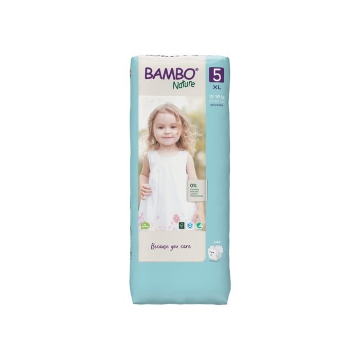 BAMBO NATURE COUCHE XL T5 12-18KG 44U