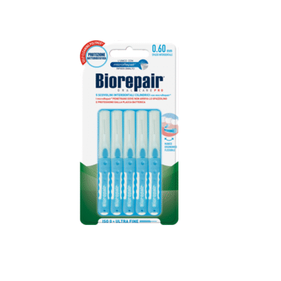 BIOREPAIR BROSSETTES INTERDENTAIRES REUTILISABLES ULTAFINE 0.60MM *5 PCS
