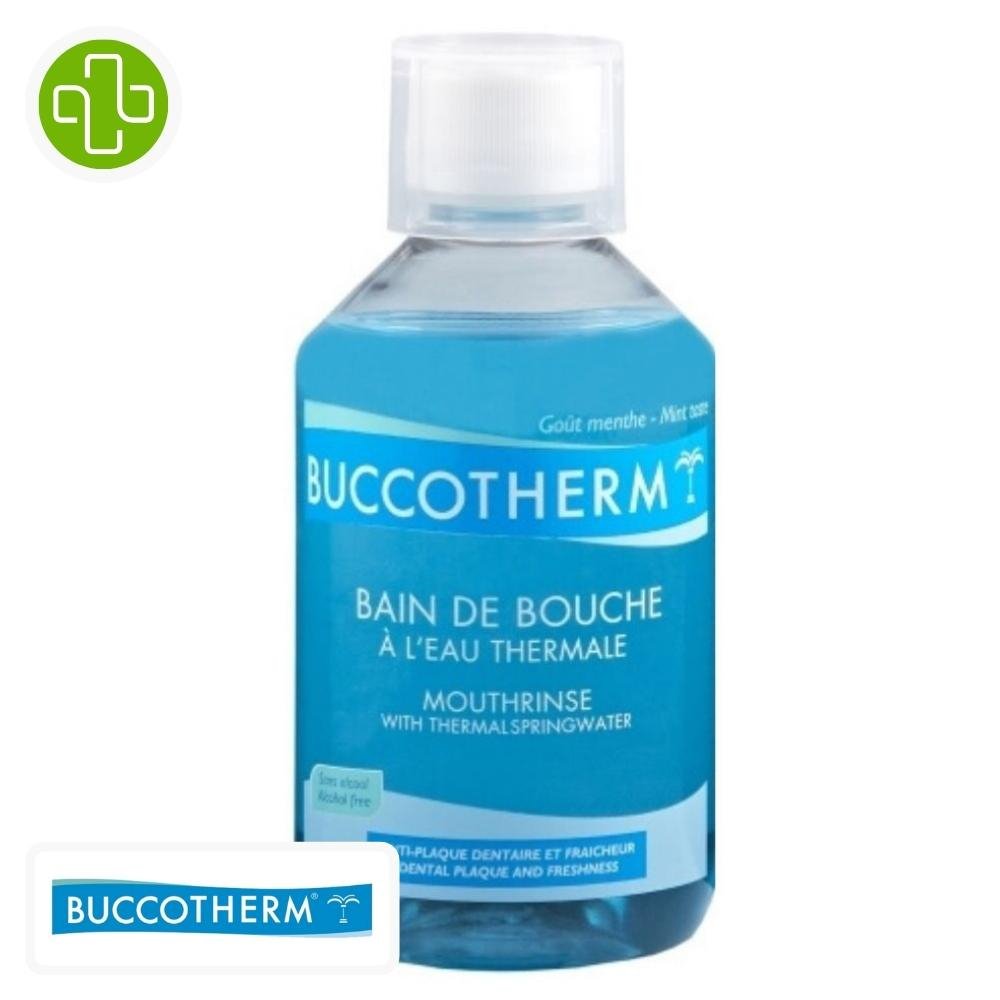 BUCCOTHERM BAIN DE BOUCHE SANS ALCOOL GOUT MENTHE FRAICHE 300 ML