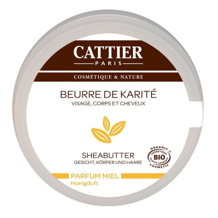 CATTIER BEURRE DE KARITE MIEL 100G