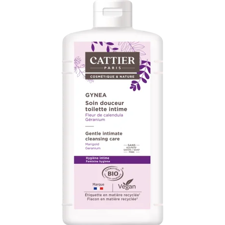 CATTIER GYNEA SOIN DOUCEUR TOILETTE INTIME 200 ML