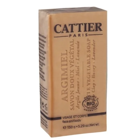 CATTIER SAVON ARGI MIEL P.MIXTES 150G
