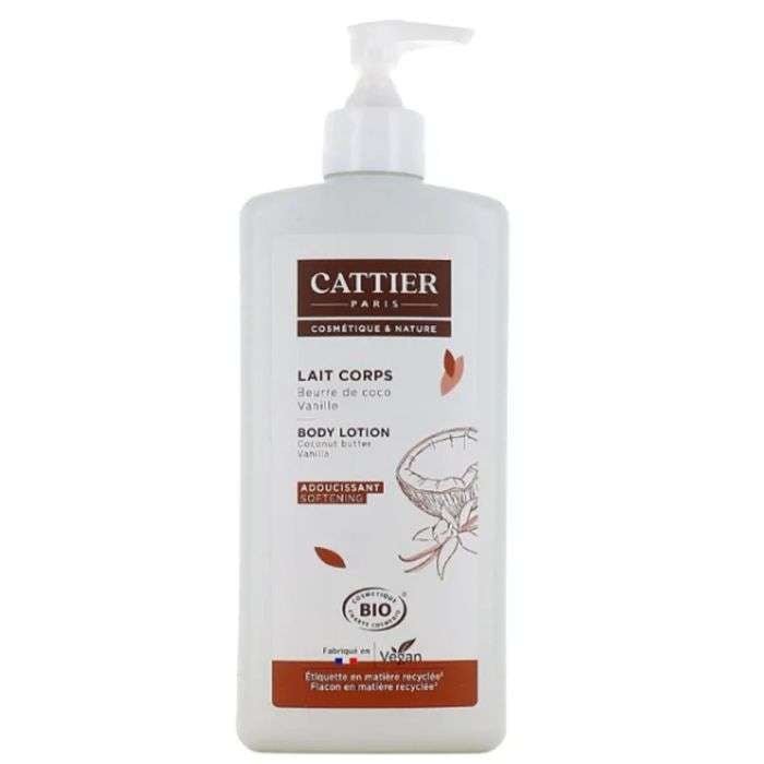 CATTIER LAIT CORPS ADOUCISSANT COCO VANILLE 500ML