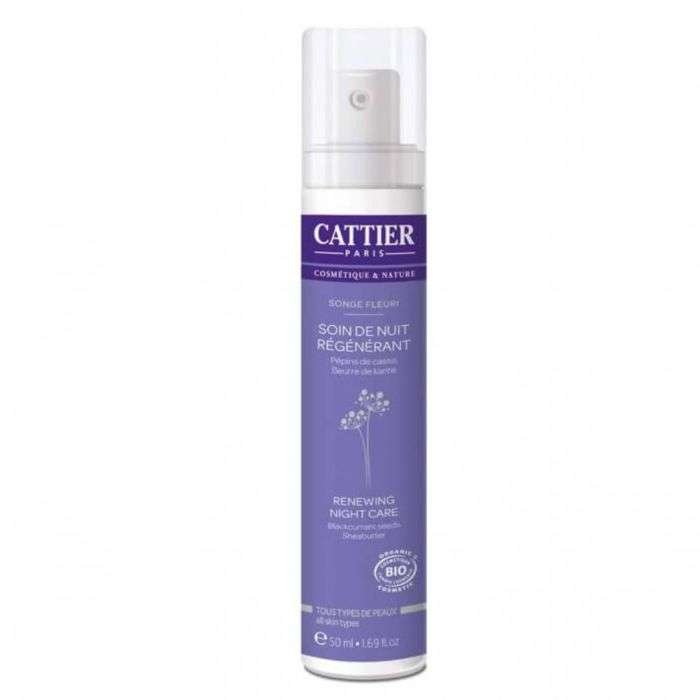CATTIER SOIN DE NUIT REGENERANT SONGE FLEURI 50ML
