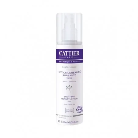 CATTIER LOTION DE BEAUTÉ APAISANTE ROSÉE FLORALE 200ML