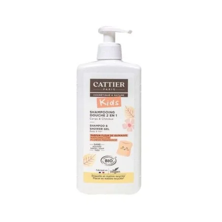 CATTIER KIDS SHAMPOOING DOUCHE 2EN1 PARFUM FLEUR DE GUIMAUVE 500ML