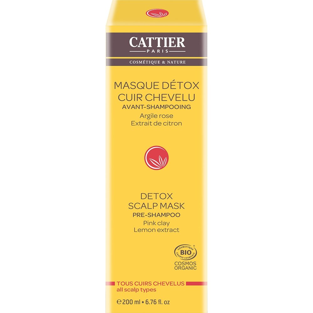 CATTIER MASQUE DETOX CUIR CHEVELU 200ML