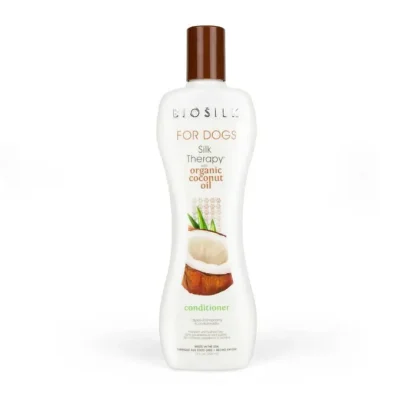 BIOSILK SILK THERAPY ORGANIC COCONUT OIL CONDITIONER 355ML