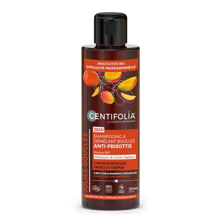 CENTIFOLIA SHAMPOOING & DEMELANT BOUCLES ANTI FRISOTTIS 2EN1 200ML