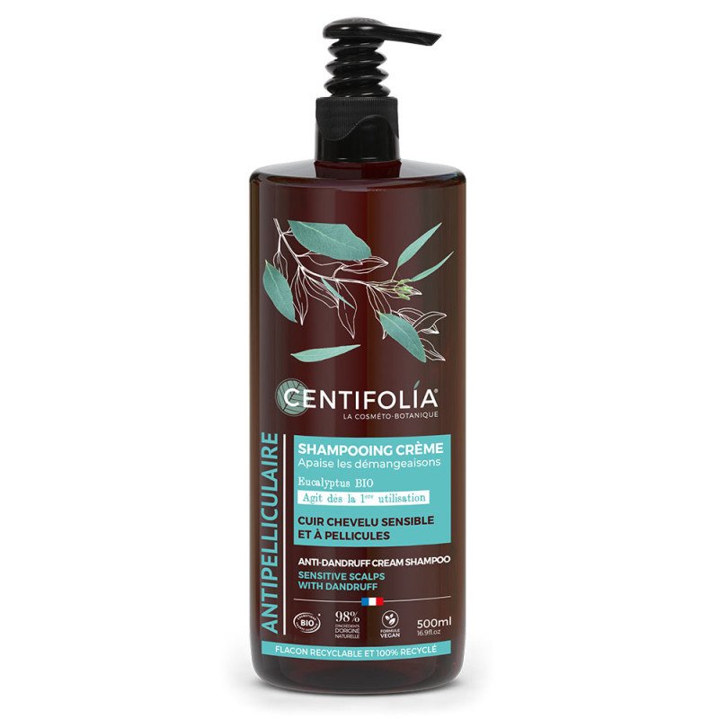 CENTIFOLIA SHAMPOOING CREME ANTI PELLICULAIRE 200ML