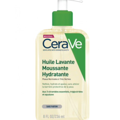 CERAVE HUILE LAVANTE MOUSSANTE HYDRATANTE 236ML