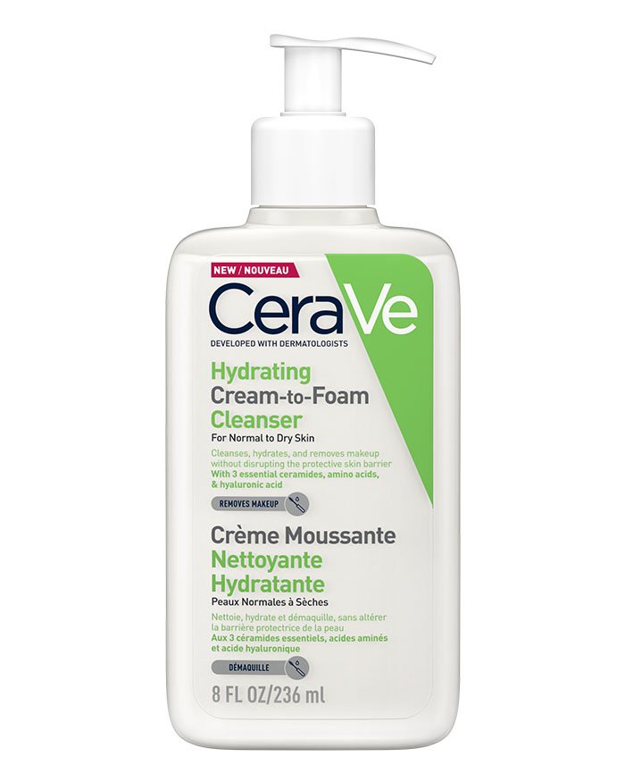CERAVE CREME MOUSSANTE HYDRATANTE PNS 236ML