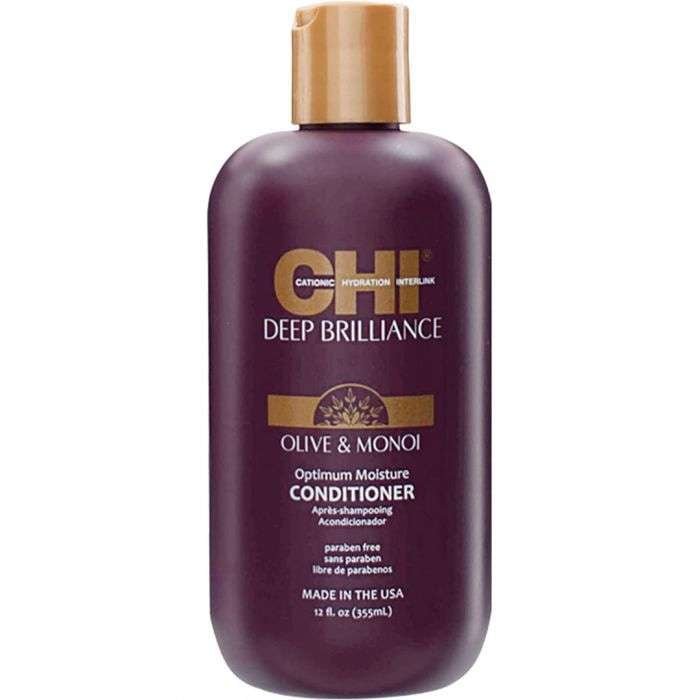 CHI DEEP BRILLANCE OLIVE & MONOI CONDITIONER 355ML