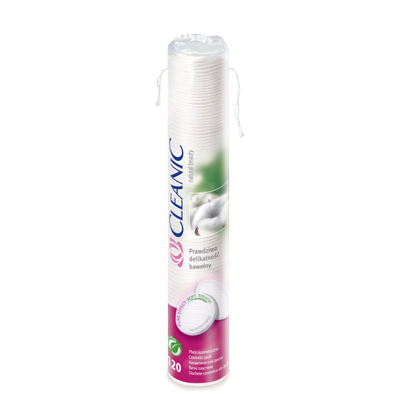 CLEANIC COSMETIC PADS (DISQUE) 120UNITES