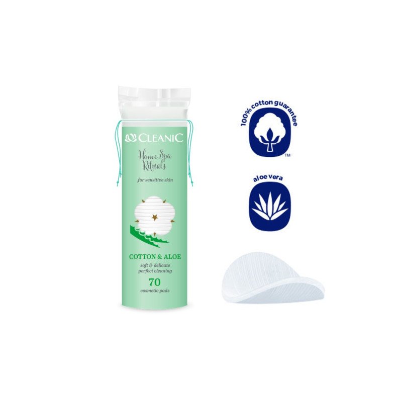CLEANIC RITUAL COTON DISQUE 120UNITES NEW