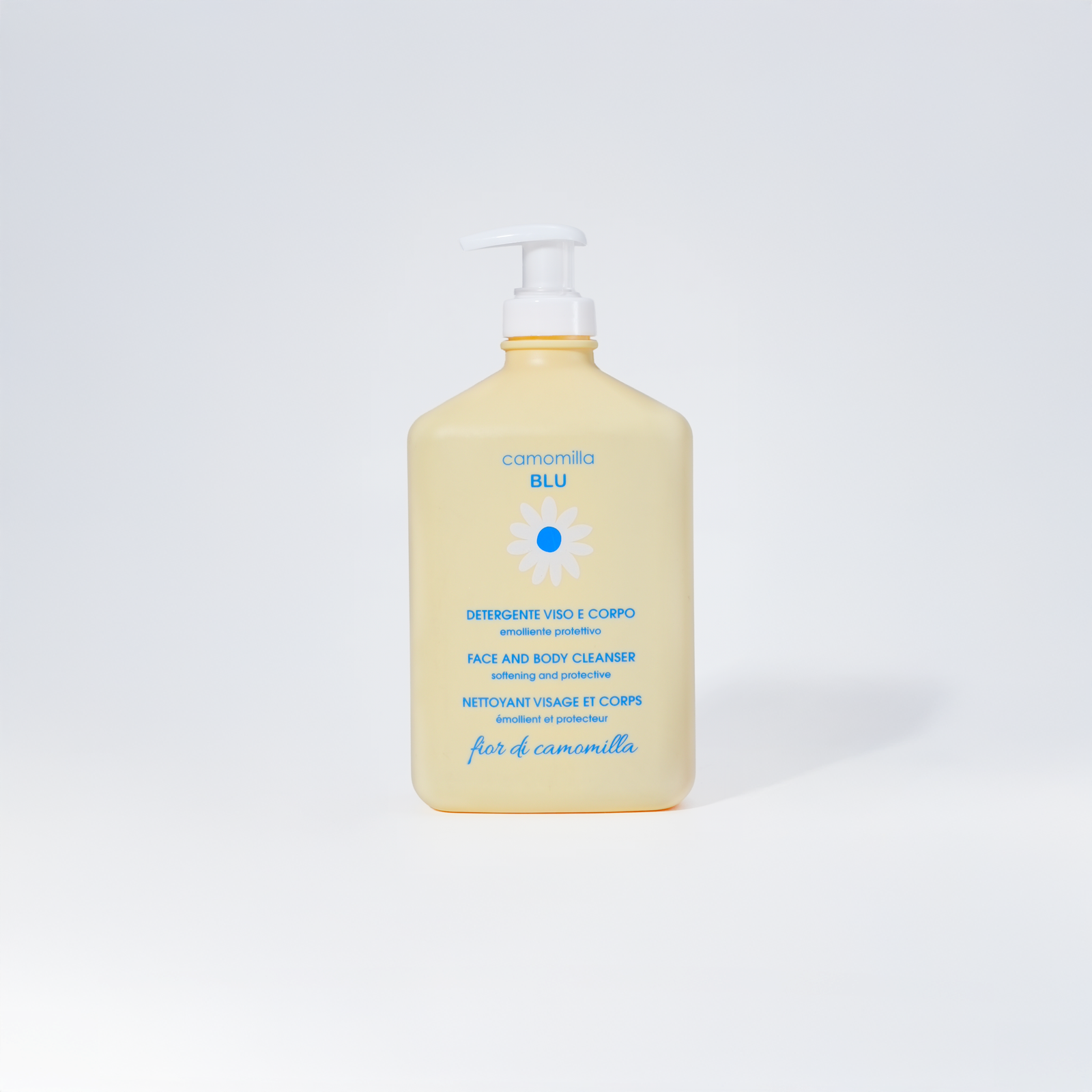 CAMOMILLA BLU FLEUR DE CAMOMILLE GEL NETTOYANT VISAGE ET CORPS 500ML