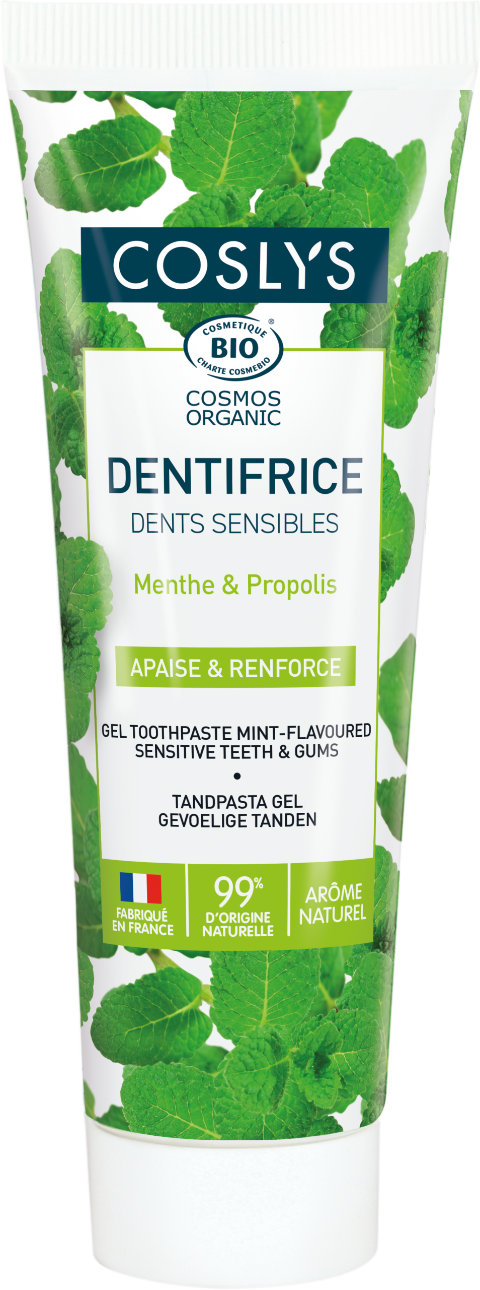 COSLYS GEL DENTIFRICE DENTS SENSIBLES 75ML