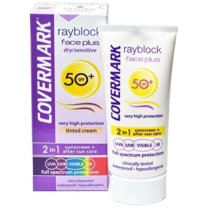 COVERMARK RAYBLOCK FACE PLUS DRY-SENSITIVE SPF50+ 50ML