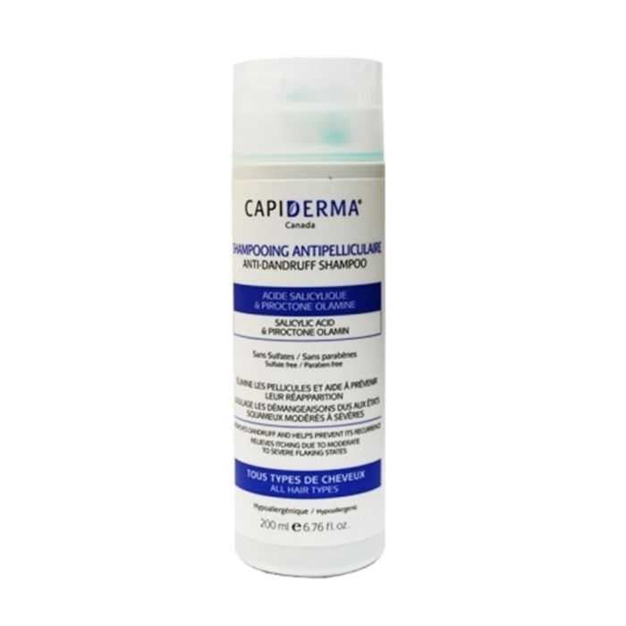 CAPIDERMA SHAMPOOING ANTI-PELLICULAIRE 200ML