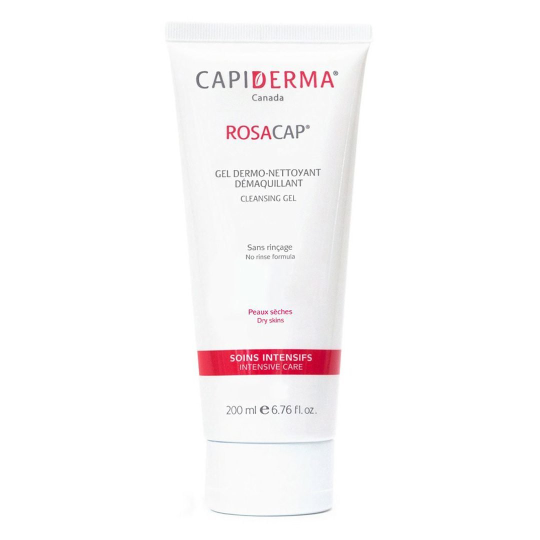 CAPIDERMA ROSACAP DERMO-NETTOYANT D?MAQUILLANT 200ML