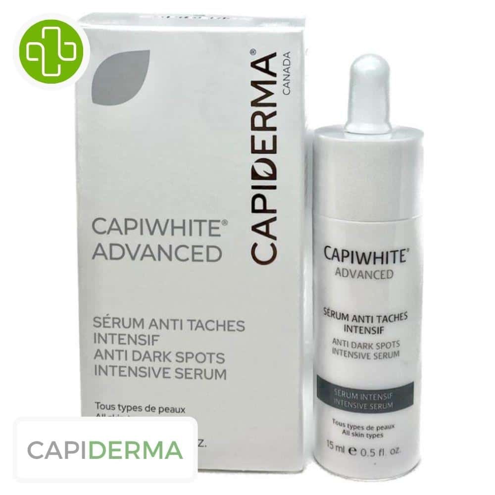 CAPIDERMA CAPIWHITE ADVANCED SERUM ANTI TACHES 15ML