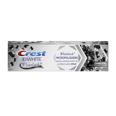 CREST 3D WHITE WHITELOCK CHARCOL TOOTHPASTE 88ML (7241)