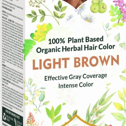 CULTIVATOR'S ORGANIC HERBAL HAIR COLOR LIGHT BROWN