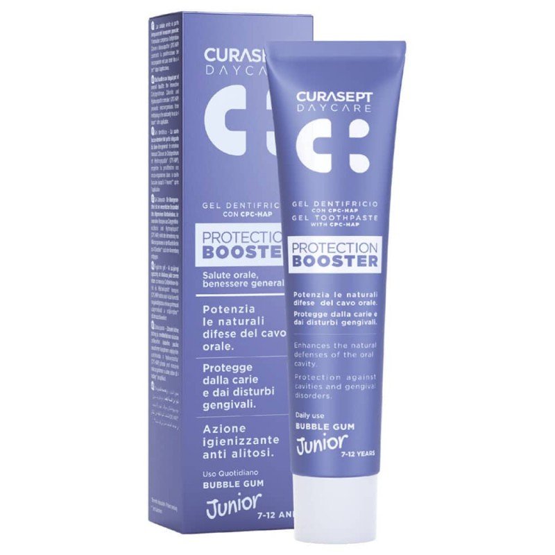CURASEPT DENTIFRICE PROTECTION BOOSTER JUNIOR BUBLE GUM 50ML CS-03511