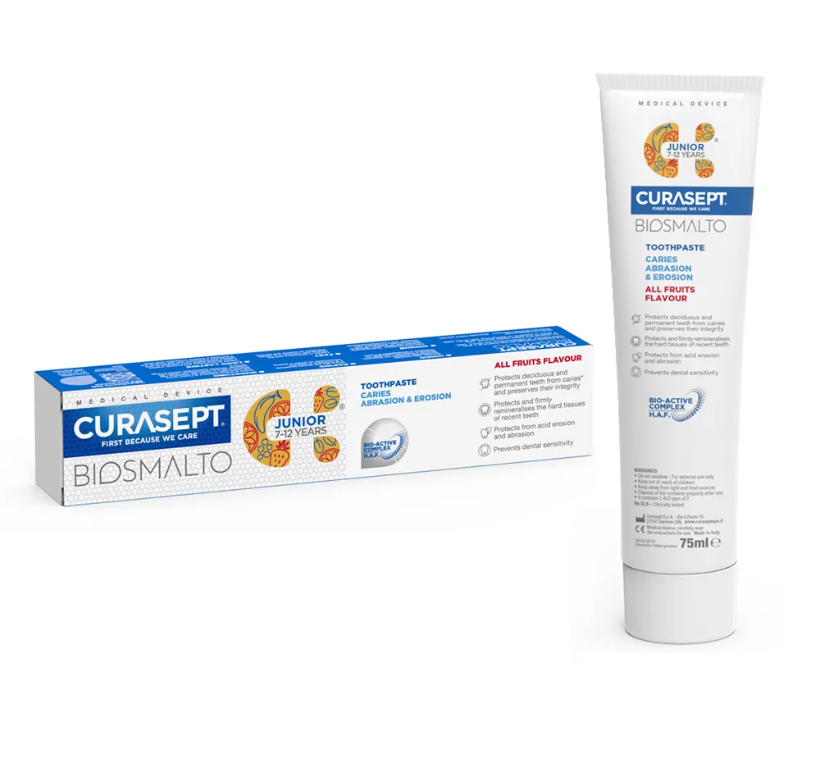 CURASEPT BAD BIOSMALTO JUNIOR 7-12 ANS CS07254