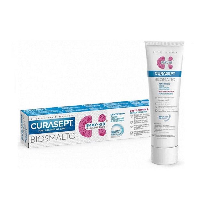 CURASEPT BIOSMALTO DENTIFRICE BEBE ENFANT GOUTS FRAISE 50ML CS 02379