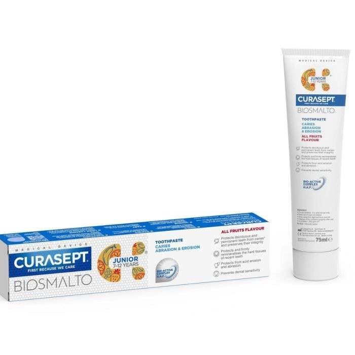 CURASEPT BIOSMALTO DENTIFRICE JUNIOR 7-12ANS 75ML CS02377