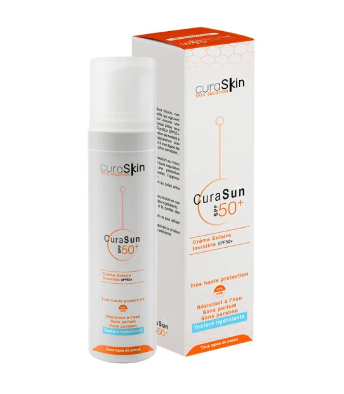 CURASKIN CURASUN ECRAN INVISIBLE SPF50+ 50ML