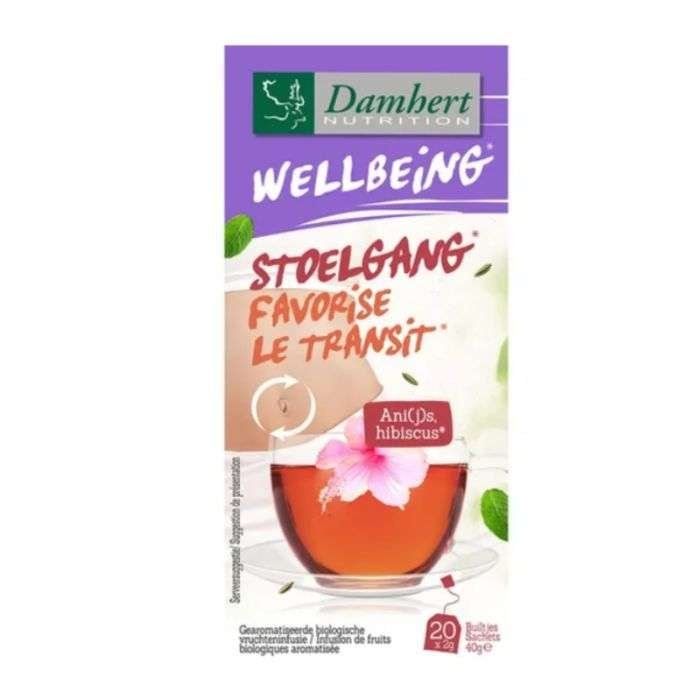DAMHERT TISAN WELLBEING TEA STIMULE LE TRANSIT 20*2G