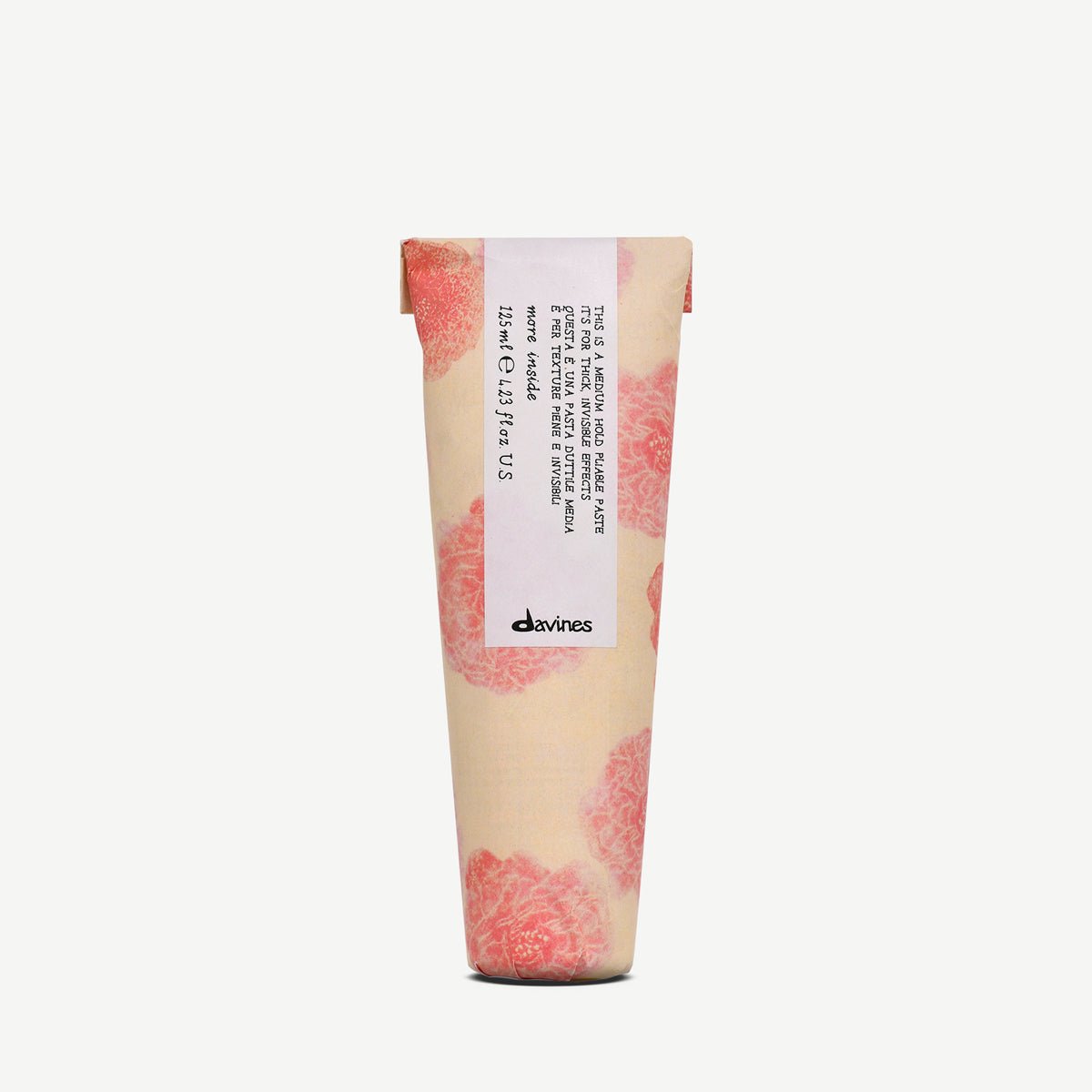 DAVINES MORE INSIDE MEDIUM HOLD PLIABLE PASTE 125ML 87007 XXXX