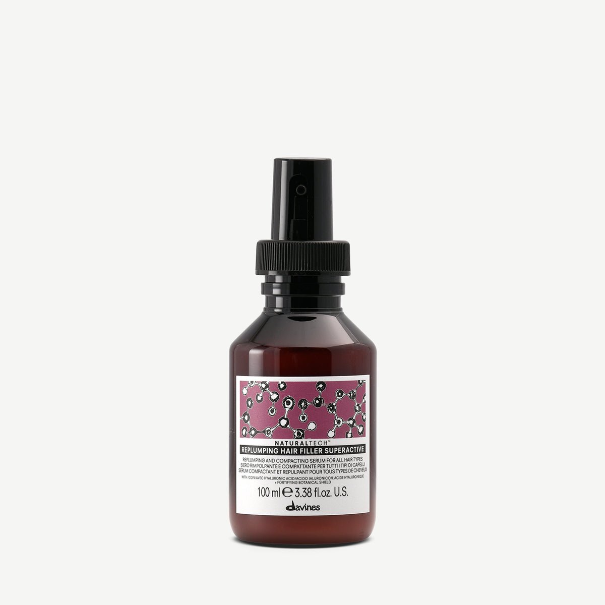 DAVINES REPLUMPING HAIR FILLER SUPERACTIVE 100ML