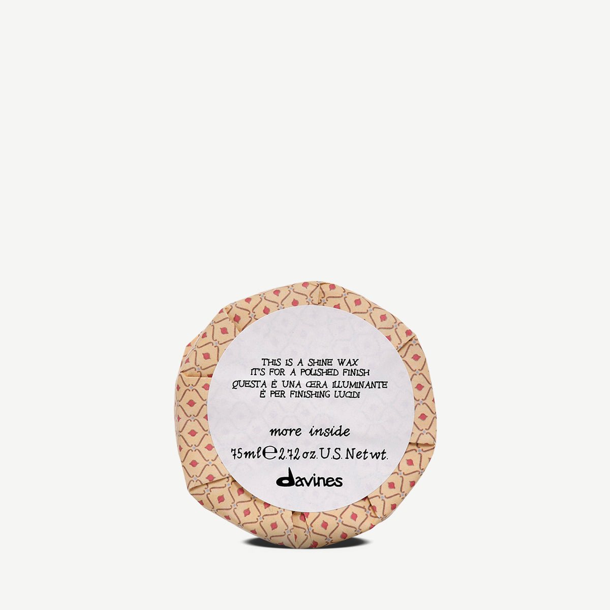 DAVINES MORE INSIDE THIS SHINE WAX 75ML 87055
