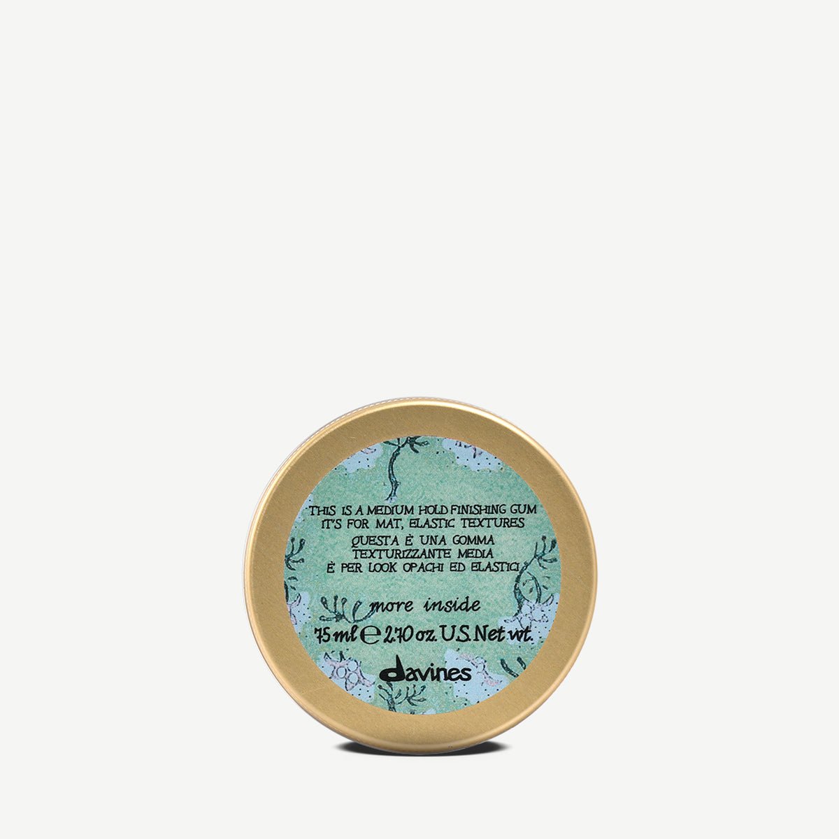 DAVINES MORE INSIDE MEDIUM HOLD FINISHING GUM 75ML