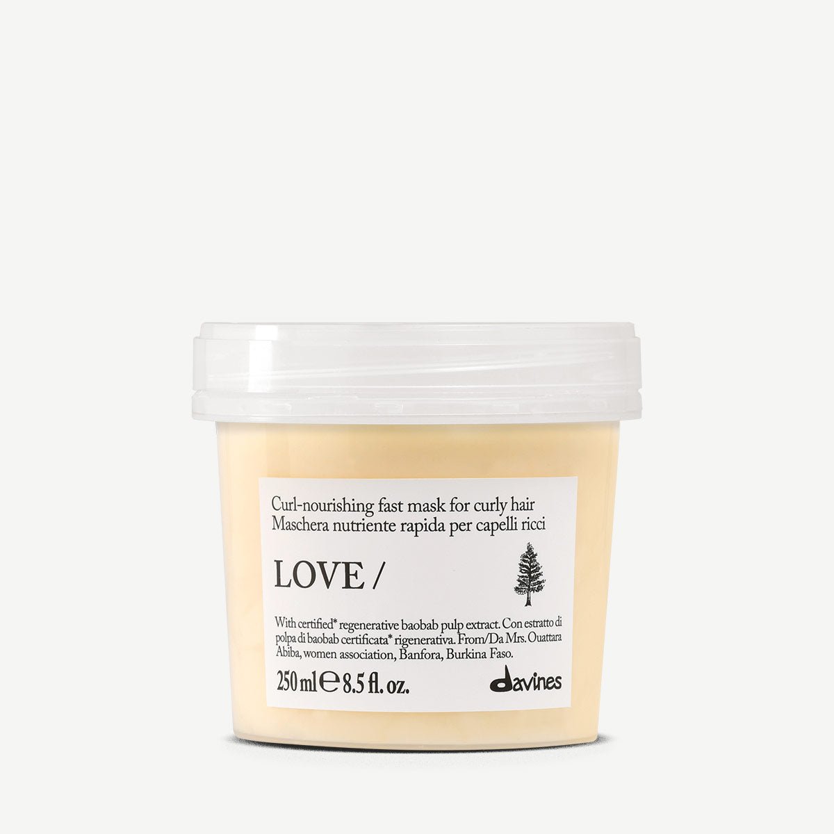 DAVINES LOVE CURL HAIR MASK 250ML 75611 NEW