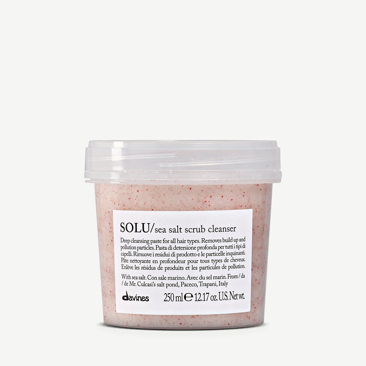 DAVINES SEA SALT SCRUB CLEANSER 250ML 75610