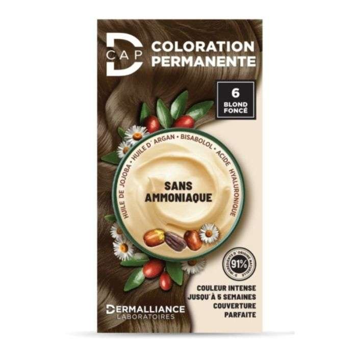 D-CAP COLORATION PERMANENTE 6 BLOND FONCE