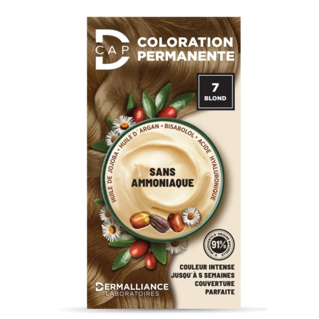 D-CAP COLORATION PERMANENTE 7 BLOND