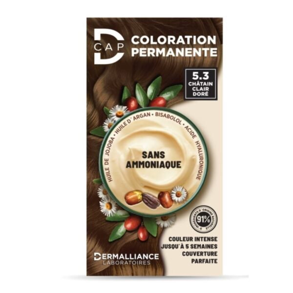 D-CAP COLORATION PERMANENTE 5.3 CHATIN CLAIR DORE