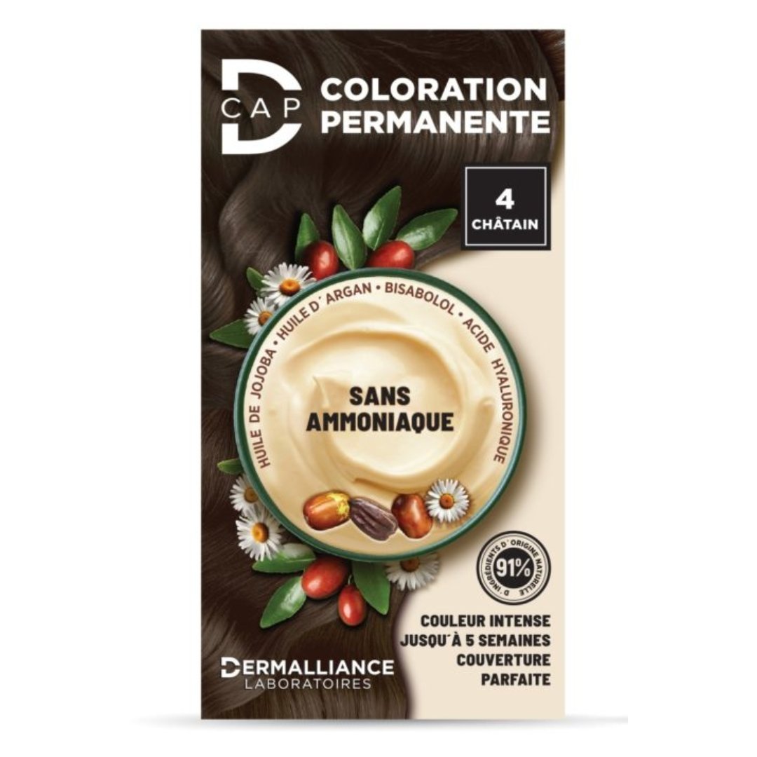 D-CAP COLORATION PERMANENTE 4 CHATIN