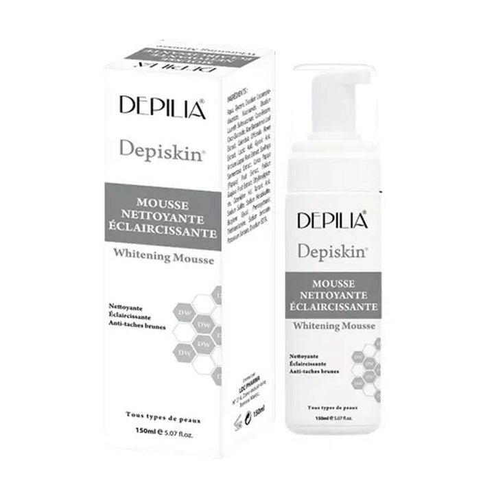 DEPILIA DEPISKIN MOUSSE NETTOYANTE ECLAIRCISSANTE 150ML