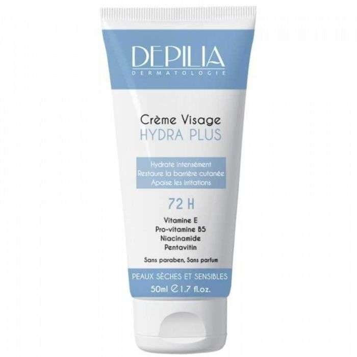 DEPILIA CREME VISAGE HYDRA PLUS 72H 50ML