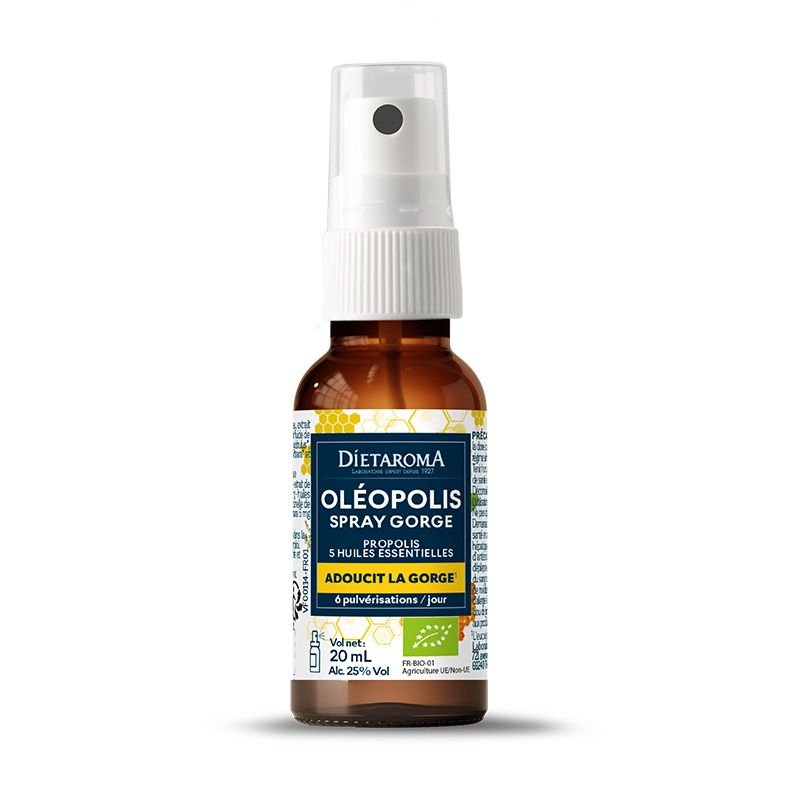 DIETAROMA SPRAY GORGE PROPOLIS BIO 20ML