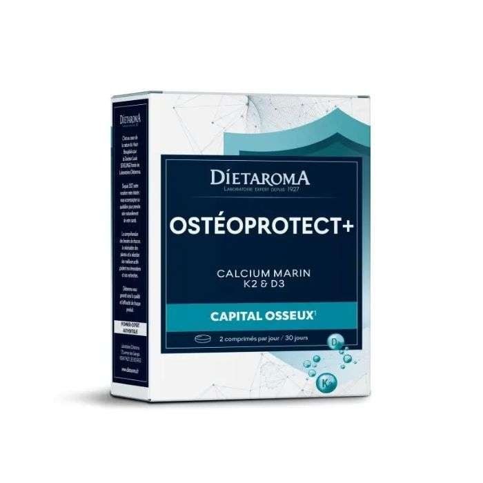 DIETAROMA OSTEOPROTECT CALCIUM MARIN +K2&D3 60 COMPRIMES