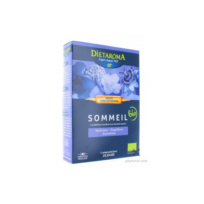 DIETAROMA SOMMEIL 20 AMPOULES