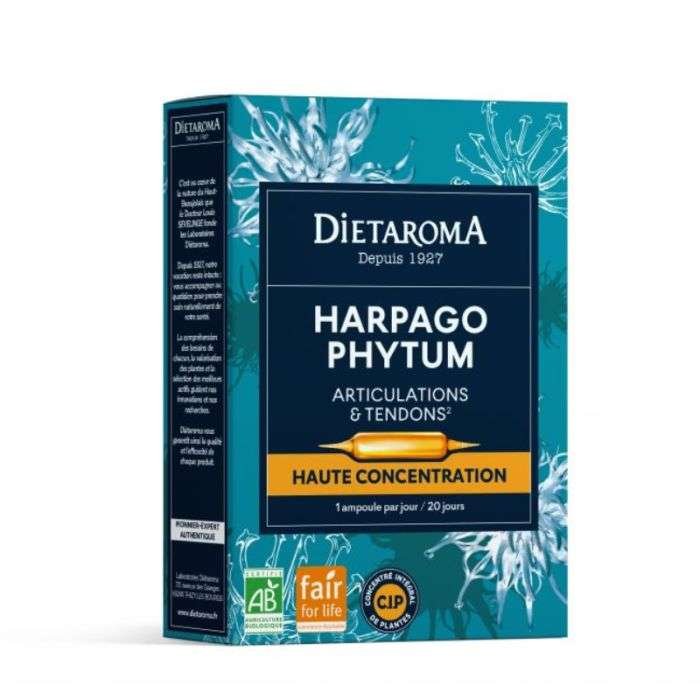 DIETAROMA HARPAGOPHYTUM BIO 20 AMPOULES