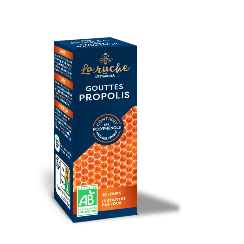 DIETAROMA LA RUCHE GOUTTES PROPOLIS BIO 15ML